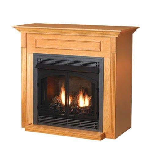 Empire Comfort Systems EMF-22-UH Unfinished Hardwood Cabinet Mantel wi