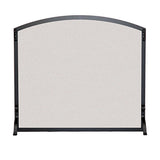 Arched Single Panel Screen, Matte Black