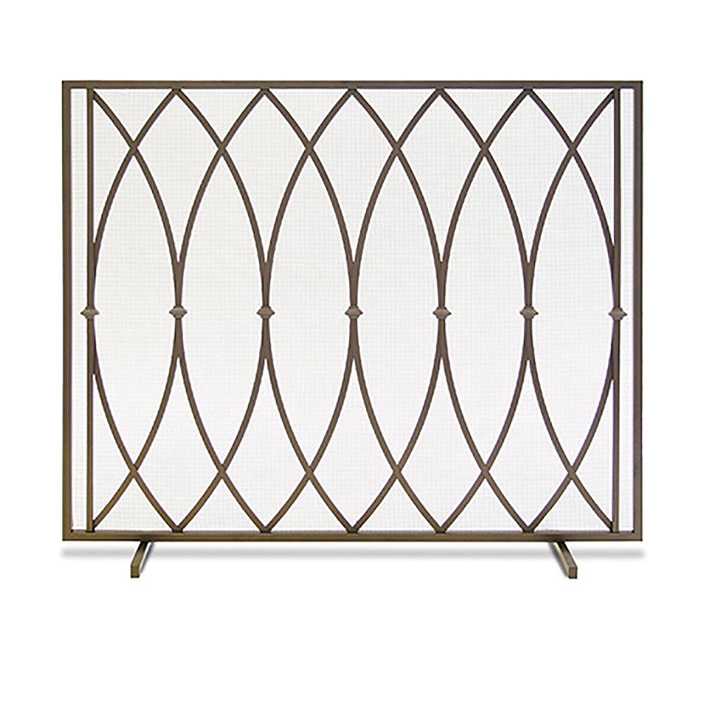 Addison Single Panel Screen, Burnished Bronze