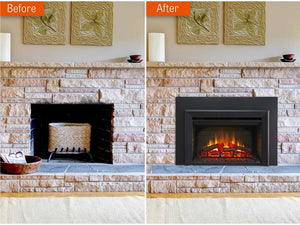 SimpliFire 35-In Electric Fireplace Insert