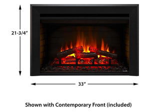 SimpliFire 30-In Electric Fireplace Insert