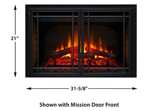 SimpliFire 30-In Electric Fireplace Insert