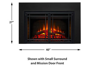 SimpliFire 30-In Electric Fireplace Insert