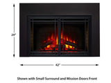 SimpliFire 35-In Electric Fireplace Insert