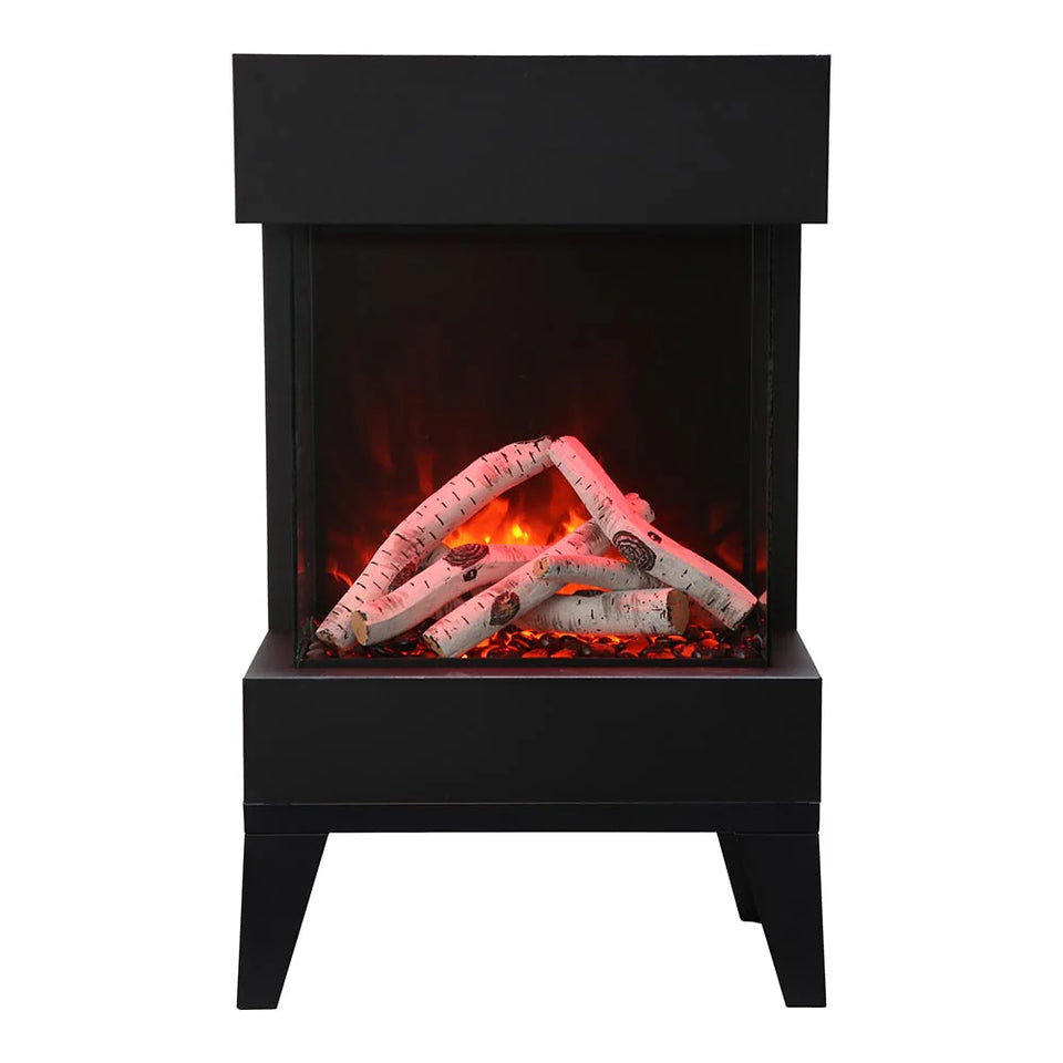 Amantii TruView Cube Freestanding Electric Stove Heater