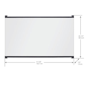 Dimplex 45-Inch Single Pane Glass Door (Firebox NOT included)