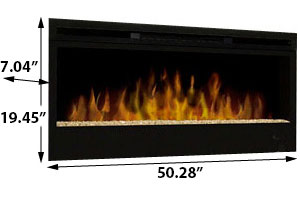 Dimplex Synergy 50-In Electric Fireplace - BLF50