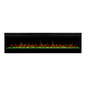 Dimplex-BLF7451-Black-Glass-Media-Green-Embers-Orange-Flames-Closeup