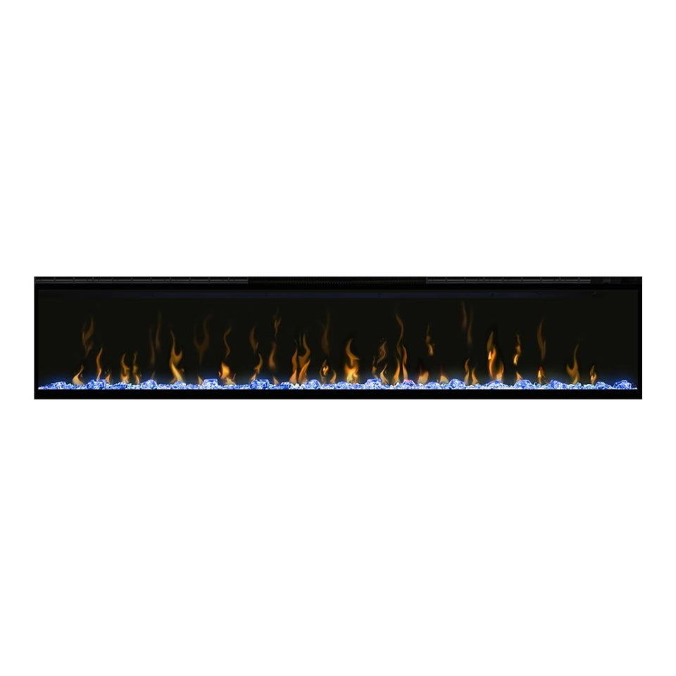 Dimplex-XLF74-Black-Glass-Media-Blue-Embers-Orange-Flames-Closeup (1)