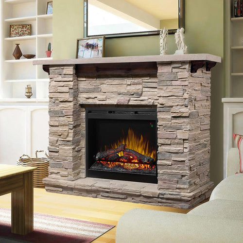 Featherston Electric Fireplace Mantel Package