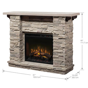 Featherston Electric Fireplace Mantel Package