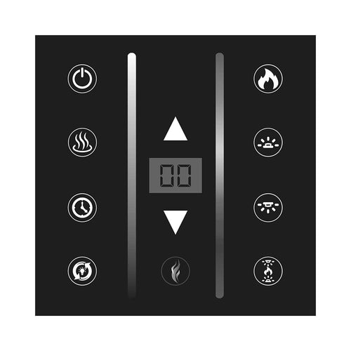 Modern Flames Thermostat and Full Wall Control