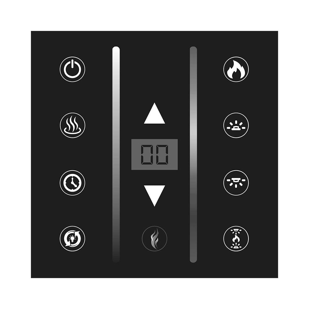 Modern Flames Thermostat and Full Wall Control