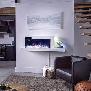 Napoleon Stylus Cara Elite Wall Mount Electric Fireplace