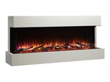 SimpliFire Scion Trinity Linear Electric Fireplace Package